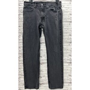 Levis 559 Jeans Men's 34x31 Washed Black Relaxed Fit Straight Leg Denim Casual